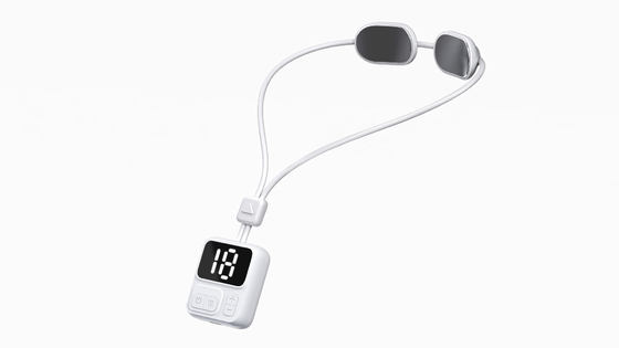 Aoolif 1200mah έξυπνος λαιμών πόνος ανακούφισης Massager φορητός μίνι ηλεκτρικός